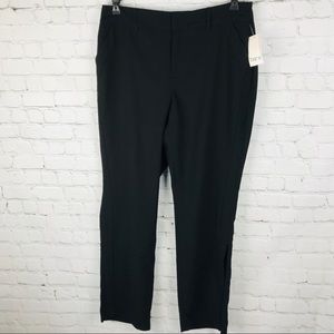 NWT Macy’s Straight Leg Zippered side Slit pant